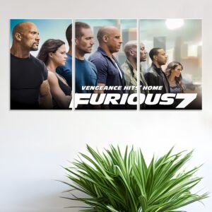 Fast and Furious 7 | FF7 | 3 Piece Set